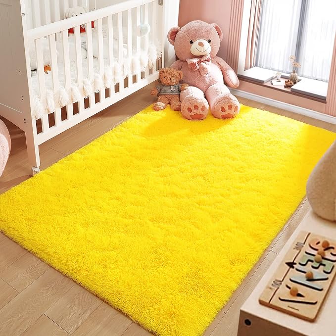 LOCHAS Area Rugs Fluffy Living Room Carpets - Image 2