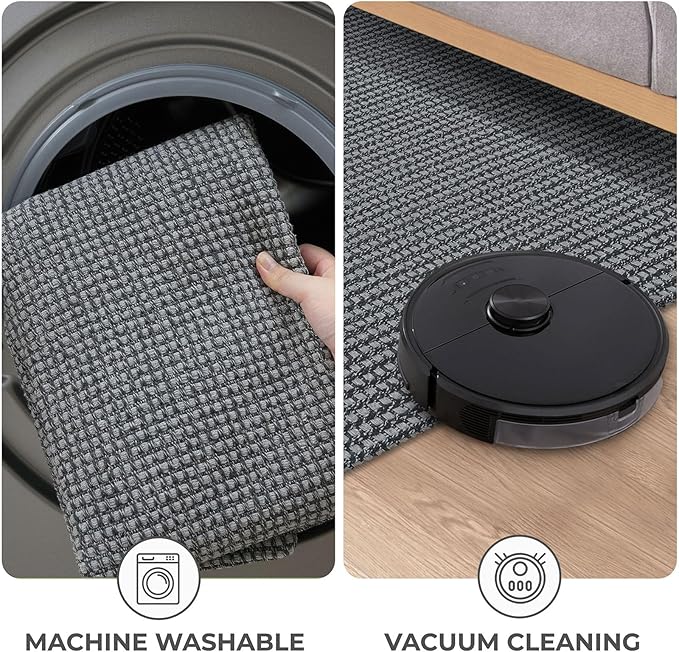 KOZYFLY Long Runners for Hallways 2x12 ft Washable Kitchen Runner Non Slip - Image 7