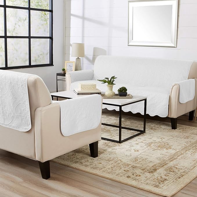 Great Bay Home Reversible Recliner Cover - Image 5