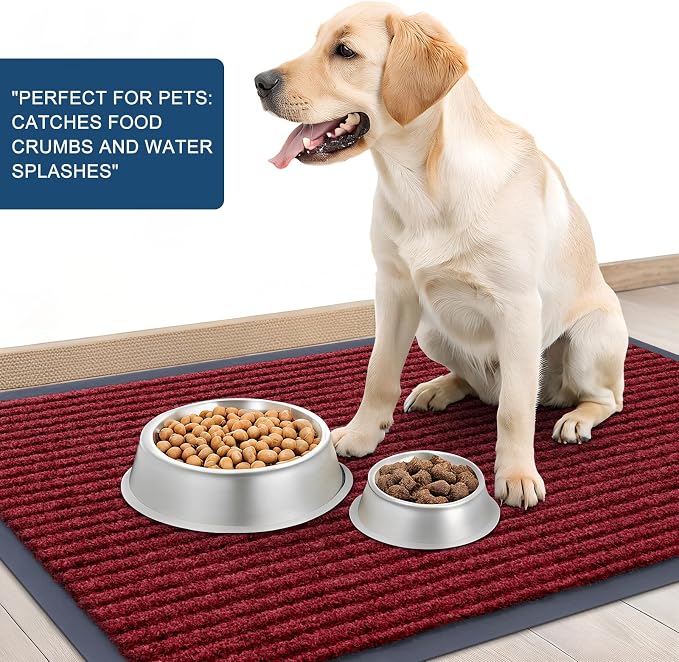 OLANLY Front Door Mat 40x32, Waterproof Heavy-Duty Indoor Outdoor Doormat | - Image 6