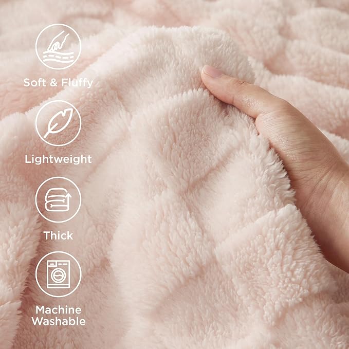 Bedsure GentleSoft Blankets Queen Size - Image 3