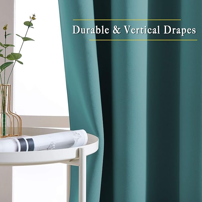 NICETOWN Bedroom Blackout 110 inch Curtains - Image 5