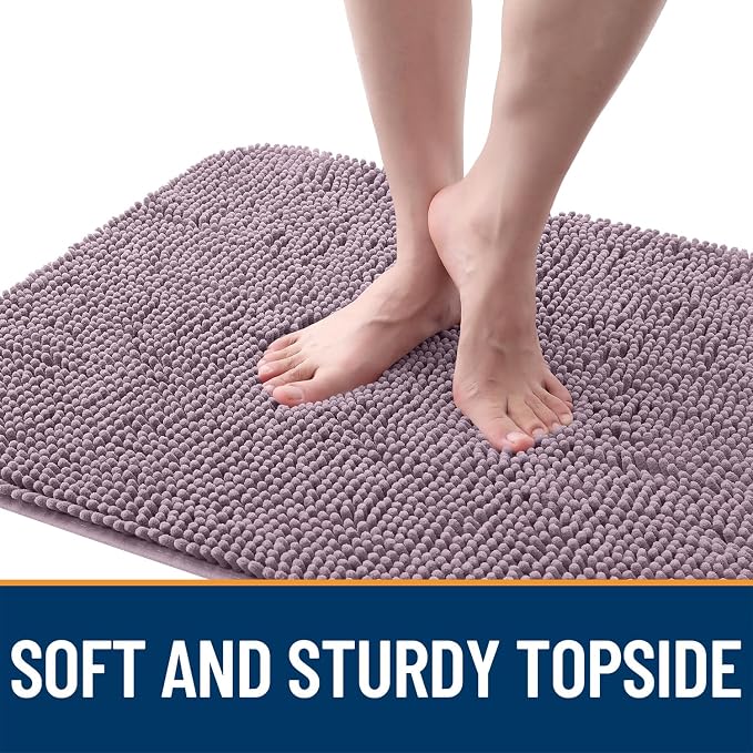 OLANLY Dog Door Mat for Muddy Paws 47x17, Super Absorbent Chenille Mud Mat | - Image 4
