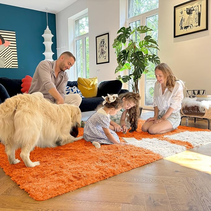 OLANLY 8x10 Machine Washable Large Area Rugs - Image 7