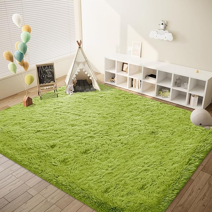 6x9 Area Rugs for Living Room: Fluffy Shag Soft Washable Rug Large Fuzzy Plush - Image 5