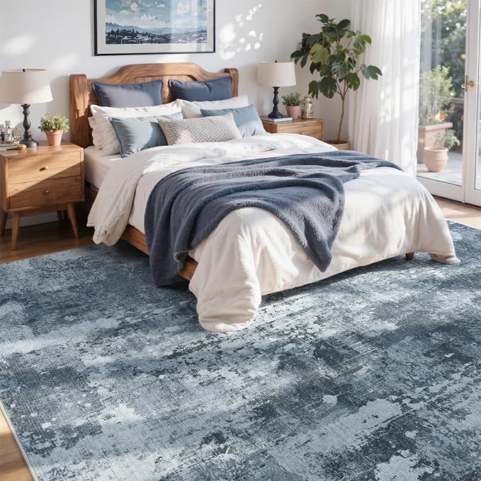 8x10 Ft Large Area Rugs for Living Room, Soft Non-Slip Washable Rugs Modern - Image 4