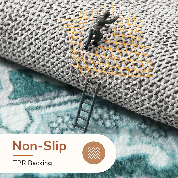 OPPODREAM Soft 10x14 Area Rugs, Washable Rugs 10x14 - Image 4