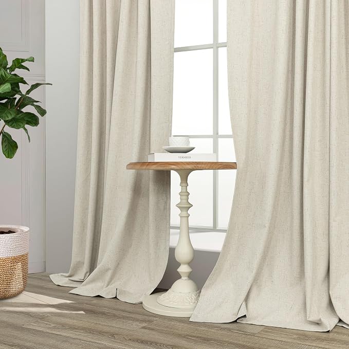 Room Darkening Curtains for Living Room Divider Boho Ceiling to Floor Length - Image 8