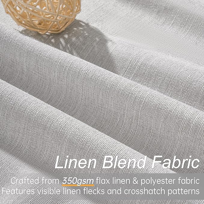 Topfinel 100% Blackout Curtains 96 Inches Long - Image 2