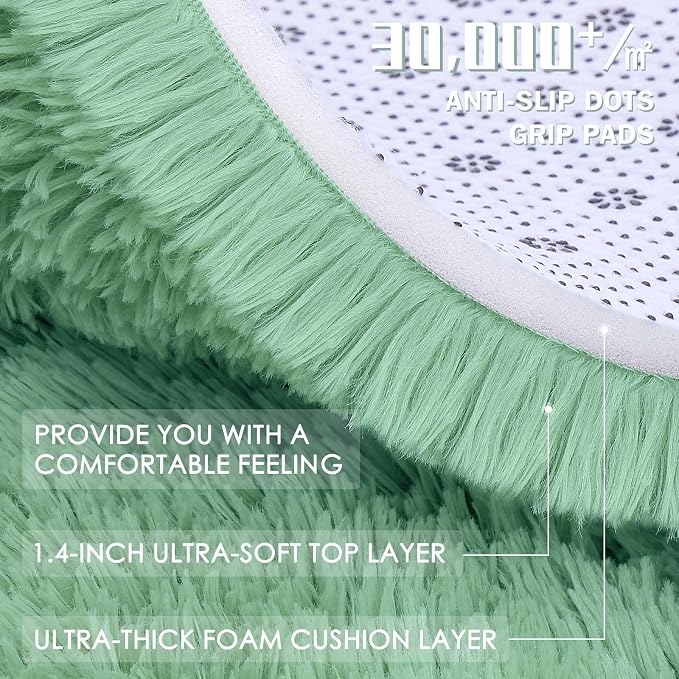 OLANLY 2x4 Machine Washable Runner Rugs - Image 7