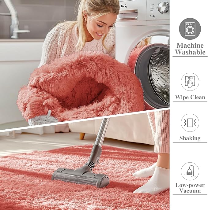 OLANLY 8x10 Machine Washable Large Area Rugs - Image 2