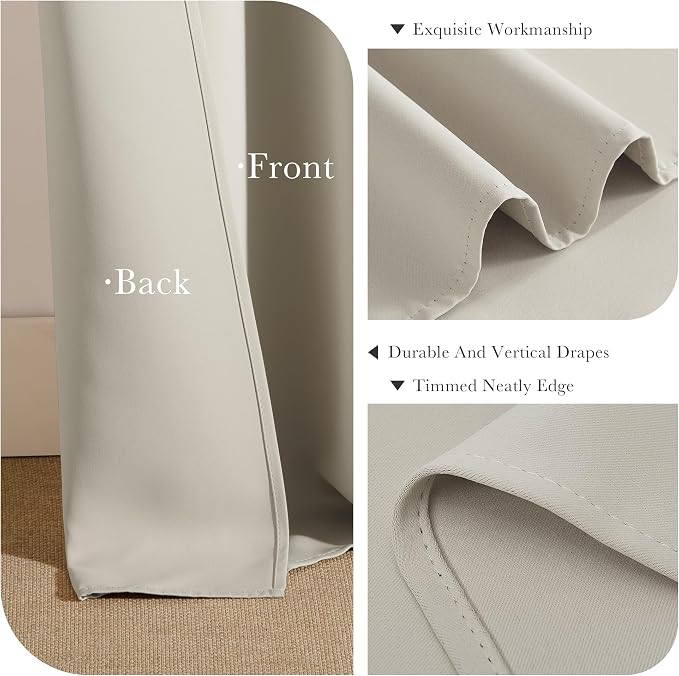 PONY DANCE Cream Draperies & Curtains - Image 6