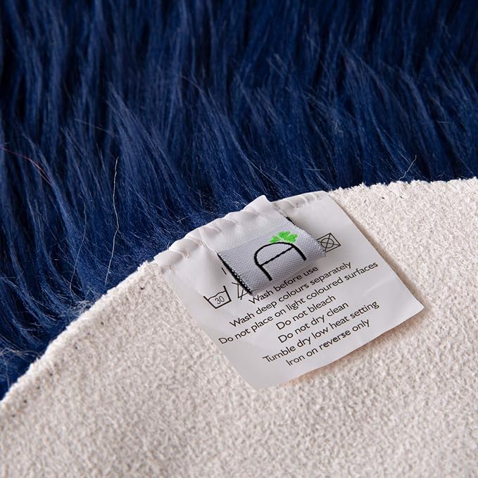 Ashler Faux Fur Rug, Fluffy Shaggy Area Rug, Ultra Soft 2.2 x 6 Feet Rectangle - Image 6