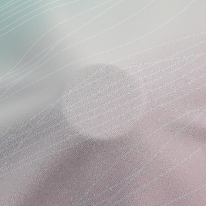 Estelar Textiler Pink and Teal Blackout Curtains - Image 8