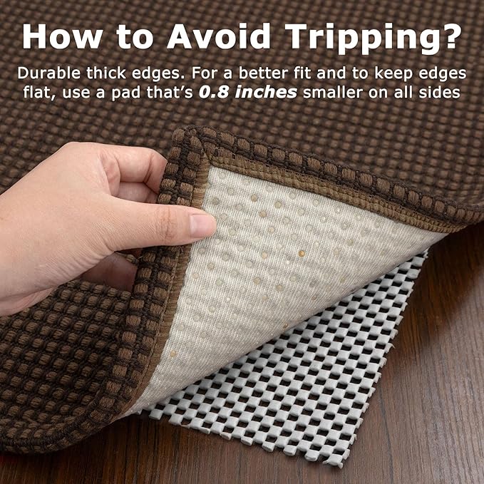 KOZYFLY Runners for Hallways 3x8 ft Washable Kitchen Runner Non Slip Rubber - Image 5