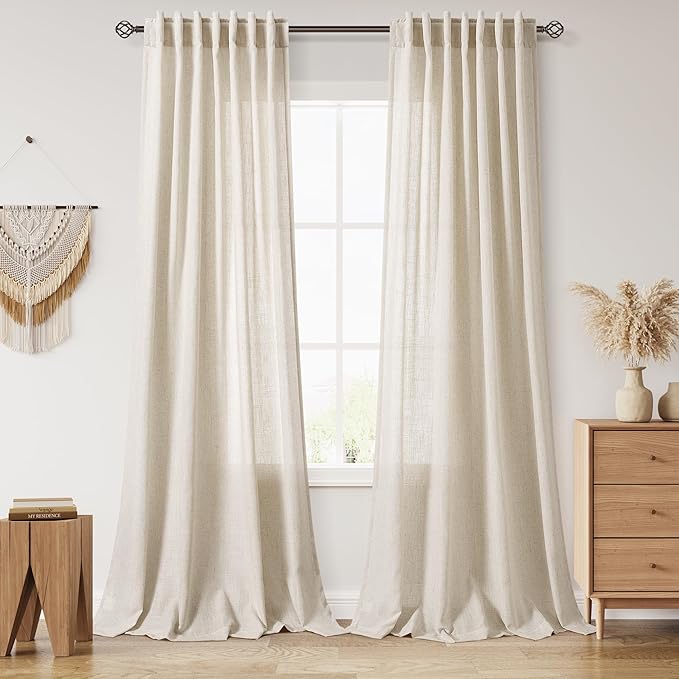 Nanspring 108 Inch Long Curtains by Nanspring