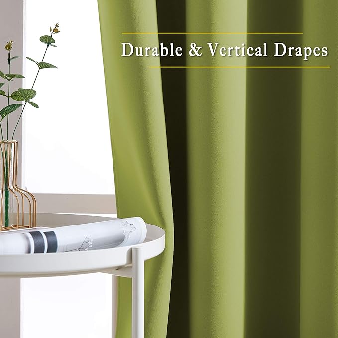 NICETOWN Bedroom Curtains Blackout Draperies - Image 3