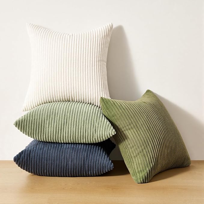 Topfinel Decorative Velvet Pillow Covers 24x24 Set of 4 Livingroom Cushion - Image 4