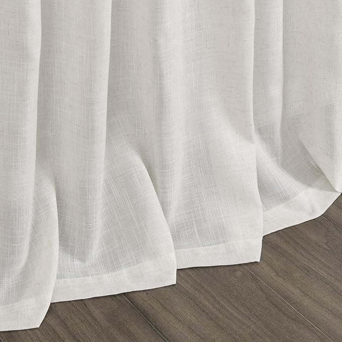 Nanspring Natural Linen Curtains 72 Inches Long - Image 9