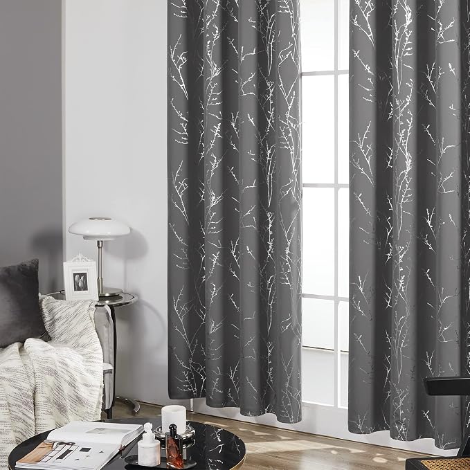 Deconovo Floor to Ceiling Curtains, Soundproof Thermal Insulated Curtain - Image 4