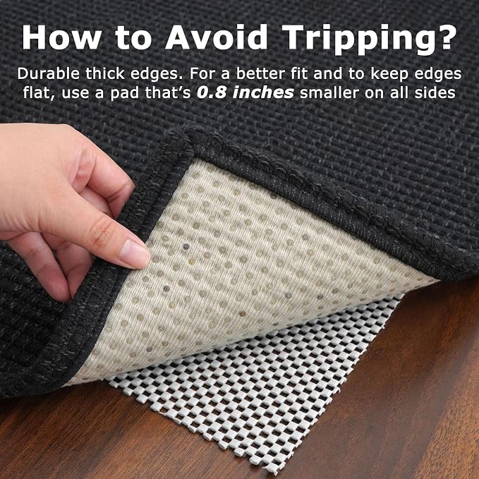 KOZYFLY Runners for Hallways 3x8 ft Washable Kitchen Runner Non Slip Rubber - Image 5