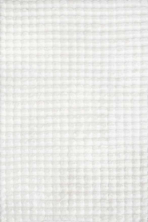 nuLOOM 5' x 8' Cozy Plush SuperiorWash Area Rug, Machine Washable, Soft Fluffy - Image 3
