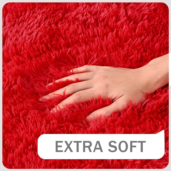 Amearea Premium Soft Fluffy Rug Modern Shag Carpet, 8x10 Feet, Fuzzy Shaggy Rugs - Image 8
