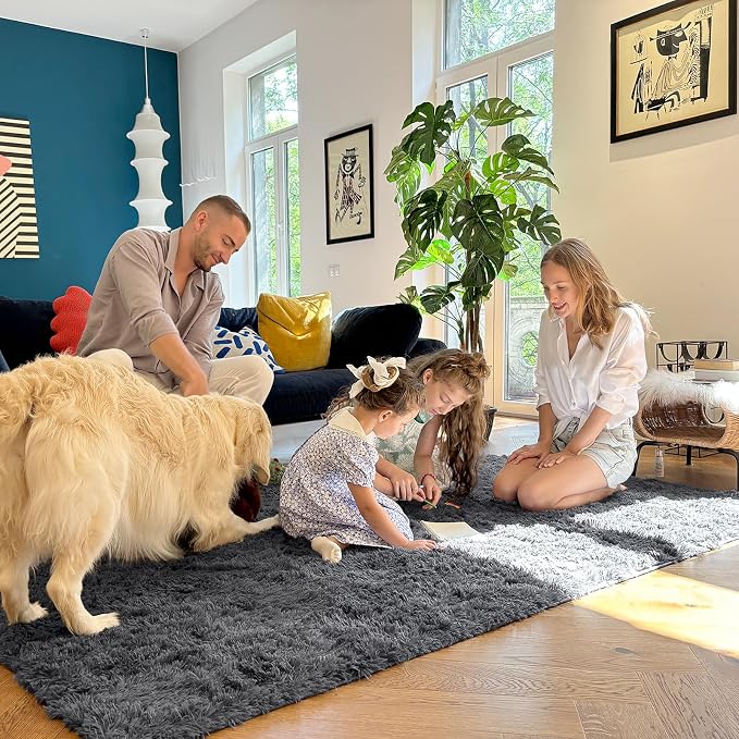 OLANLY 5x12 Machine Washable Large Area Rugs - Image 7