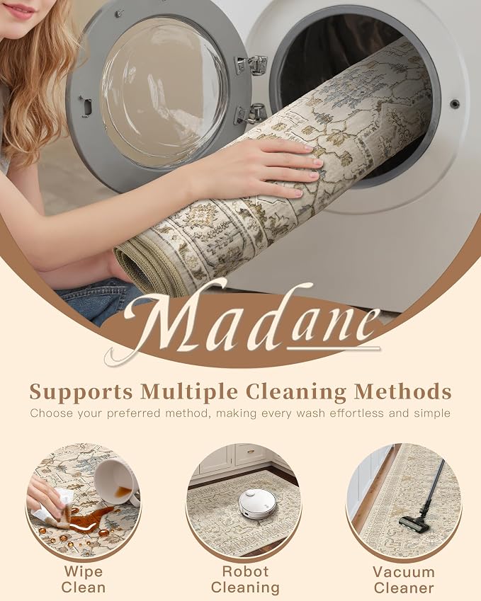 Madane Kitchen Runner Rug 2x7 - Image 8