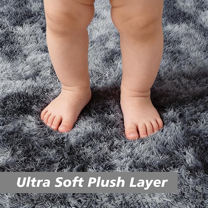 Ultra Soft Fluffy Area Rugs for Bedroom Living Room 10x14, Nursery Rug - Image 2