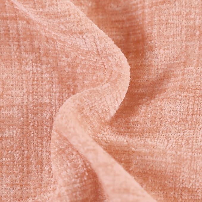 CaliTime Decorative Couch Throw Pillow Covers 20 X 12 Inches Dusty Pink | Pack - Image 2