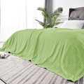 BEDELITE Fleece Blanket King Size – 3D Ribbed Jacquard Soft and Warm Decorative by BEDELITE