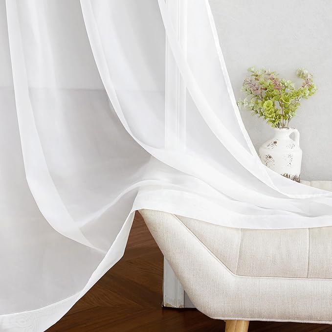 NICETOWN Sheer Window Curtain Panels - Image 6