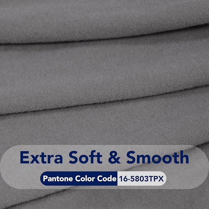 PureFit Stretch Couch Covers for Sofa Large Sofa Slipcovers Light Gray | - Image 5