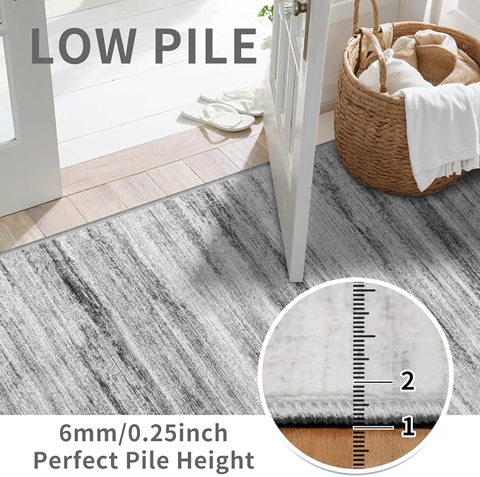 2x3 Small Washable Area Rug: Non-Slip Indoor Door Mat - Image 2