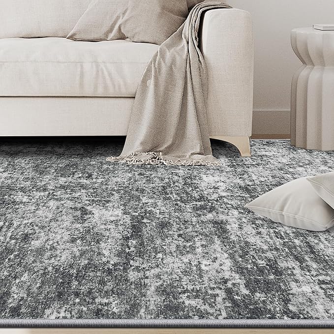 10x14 Area Rugs for Living Room Rug Washable: Abstract Large Rug Indoor Modern - Image 8
