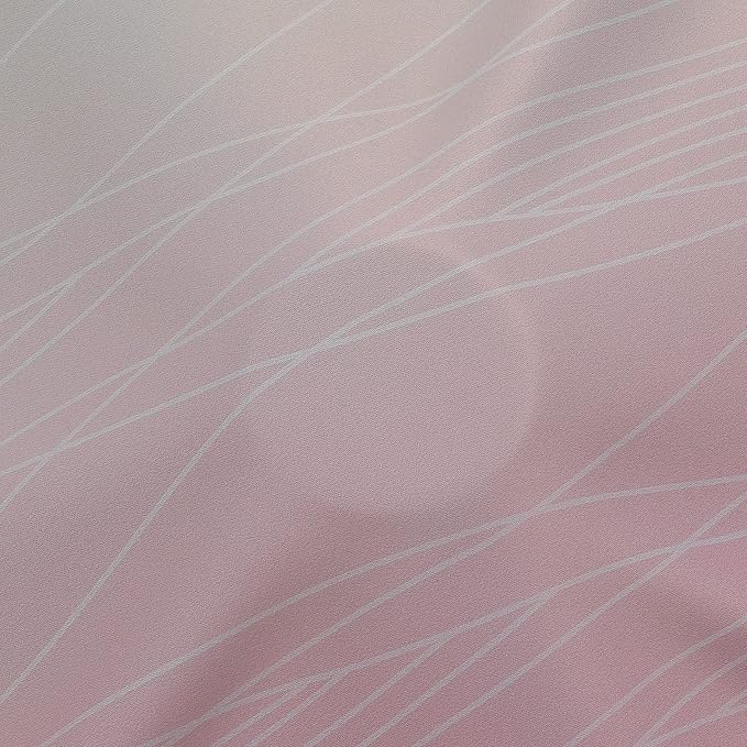 Estelar Textiler Ombre Sage Green and Pink Blackout Curtains - Image 8