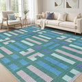 cotiled Boho 10x14 Area Rug for Living Room: Large Moroccan Washable Rug | by COTILED