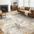LOONGRUG 6x8 Area Rug Washable Neutral Modern Abstract Living Room Rugs | Soft by LOONGRUG