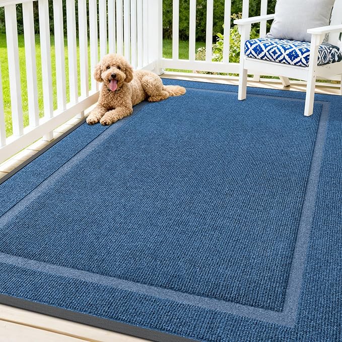 OLANLY Front Door Mat Indoor Outdoor Entrance, Waterproof All-Season, by OLANLY