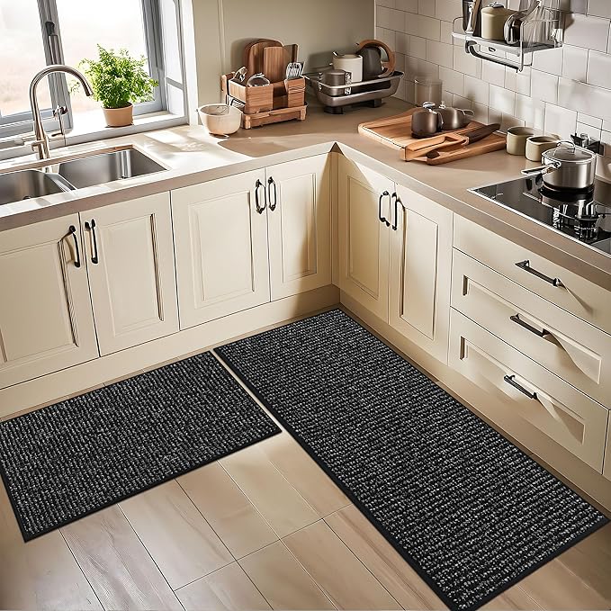 BEQHAUSE Kitchen Rugs 20"x32", Non-Slip Kitchen Mats - Image 8