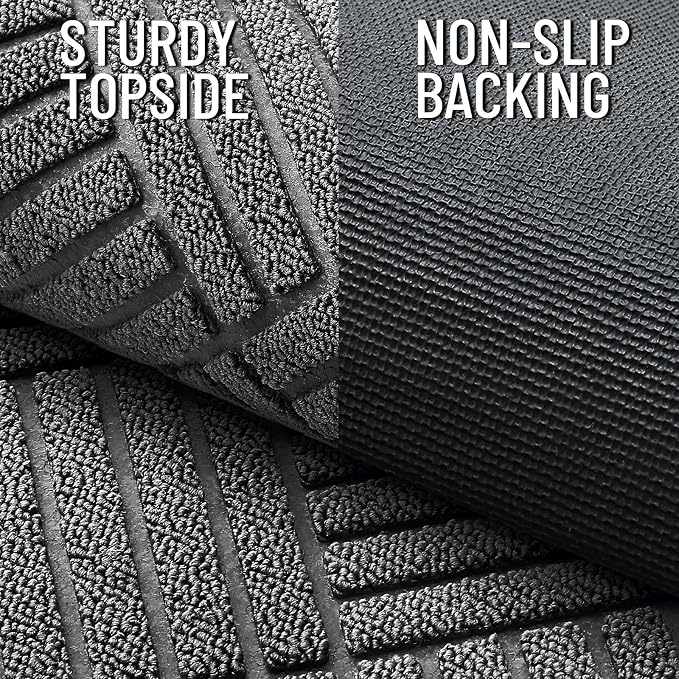 OLANLY Front Door Mat Outside Entrance 33x21, Waterproof Heavy-Duty Doormat | - Image 4