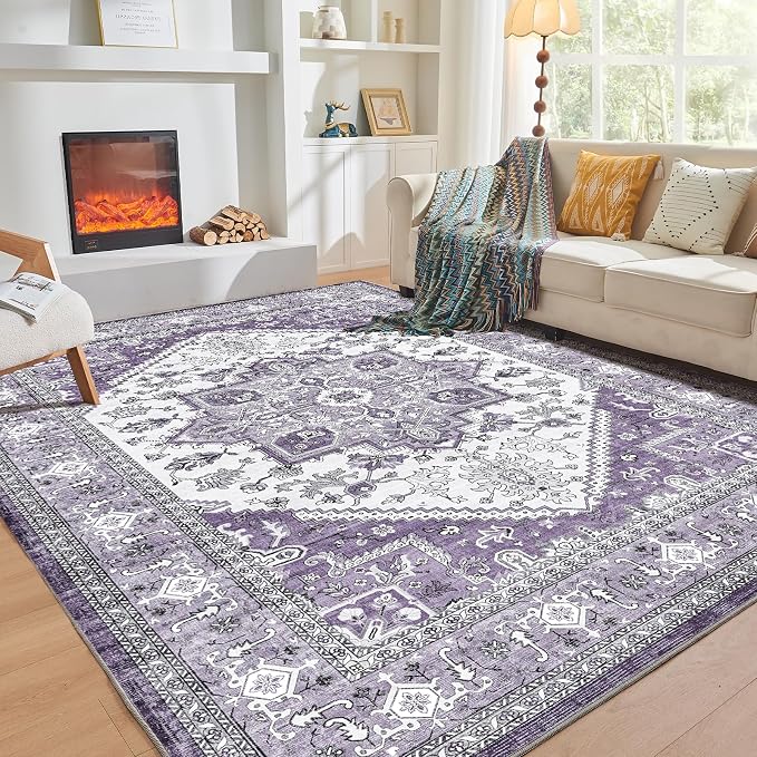 OPPODREAM Soft 8x10 Area Rugs, Washable Rugs 8x10 by OPPODREAM
