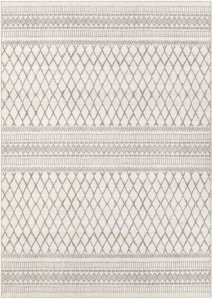 cotiled Boho 10x12 Area Rug for Living Room: Large Moroccan Washable Rug | - Image 10