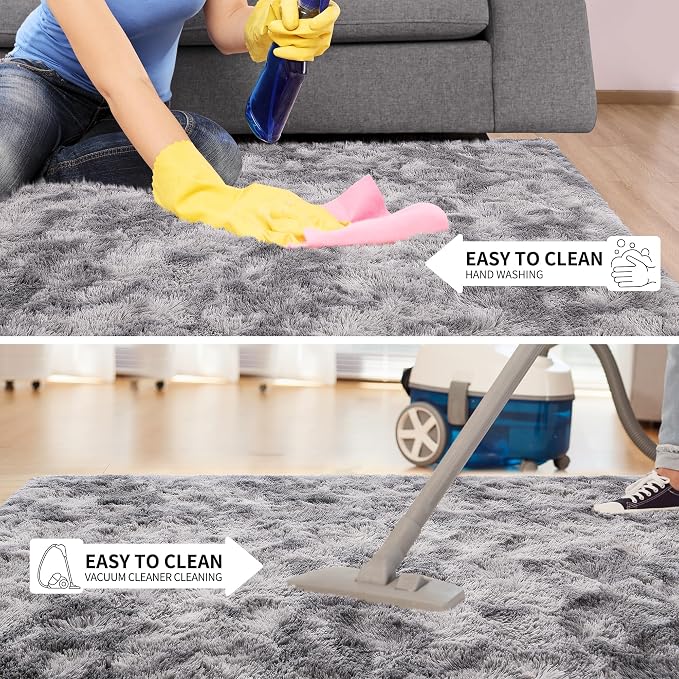 Tepook Area Rugs 10x14 for Living Room, Super Soft Fluffy Rugs for Bedroom - Image 5