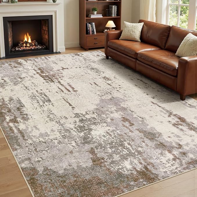 UERMEI 8x10 Area Rug Living Room Rugs - Image 4