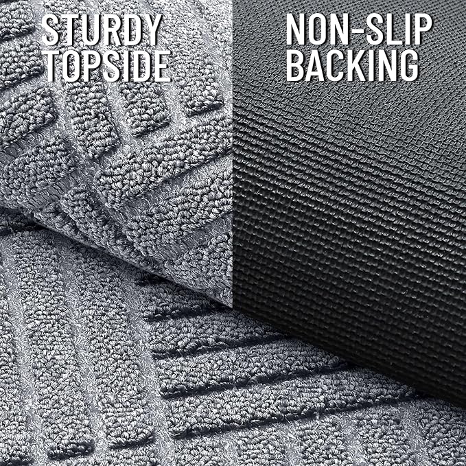 OLANLY Front Door Mat Outside Entrance 33x21, Waterproof Heavy-Duty Doormat | - Image 4