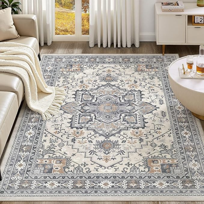 UERMEI 6x9 Area Rug Living Room Rugs - Image 2