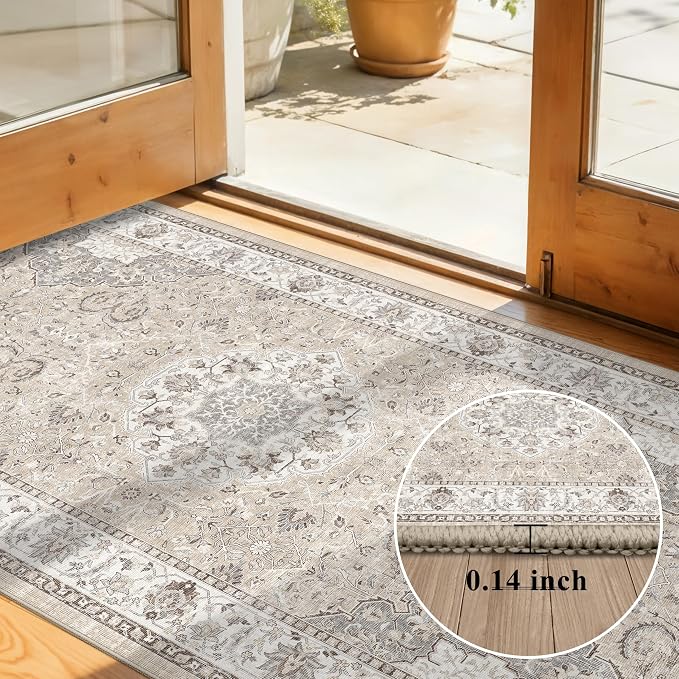 Hallway Washable Runner Rug - Image 3