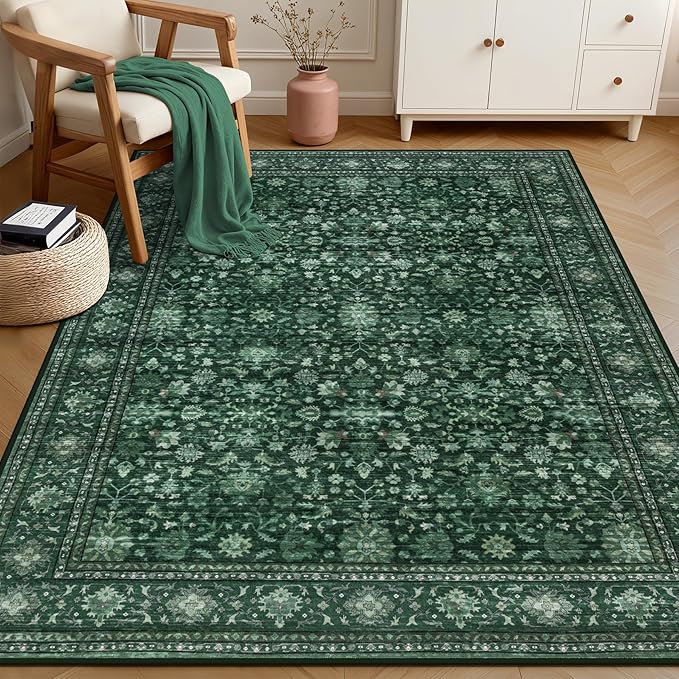 4x6 Area Rugs Living Room: Washable Rug - Image 2